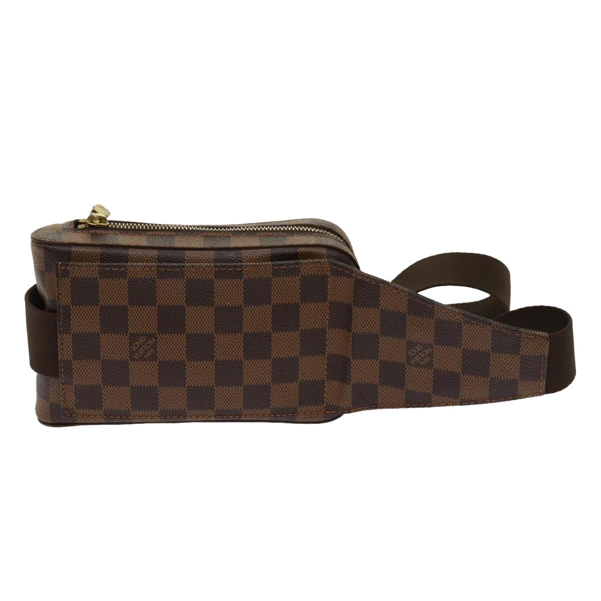 LOUIS VUITTON Damier Ebene Geronimos Shoulder Bag N51994 LV Auth 68821 - 0