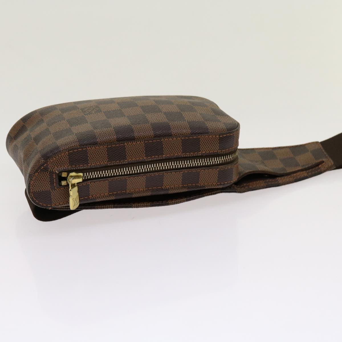 LOUIS VUITTON Damier Ebene Geronimos Shoulder Bag N51994 LV Auth 68821