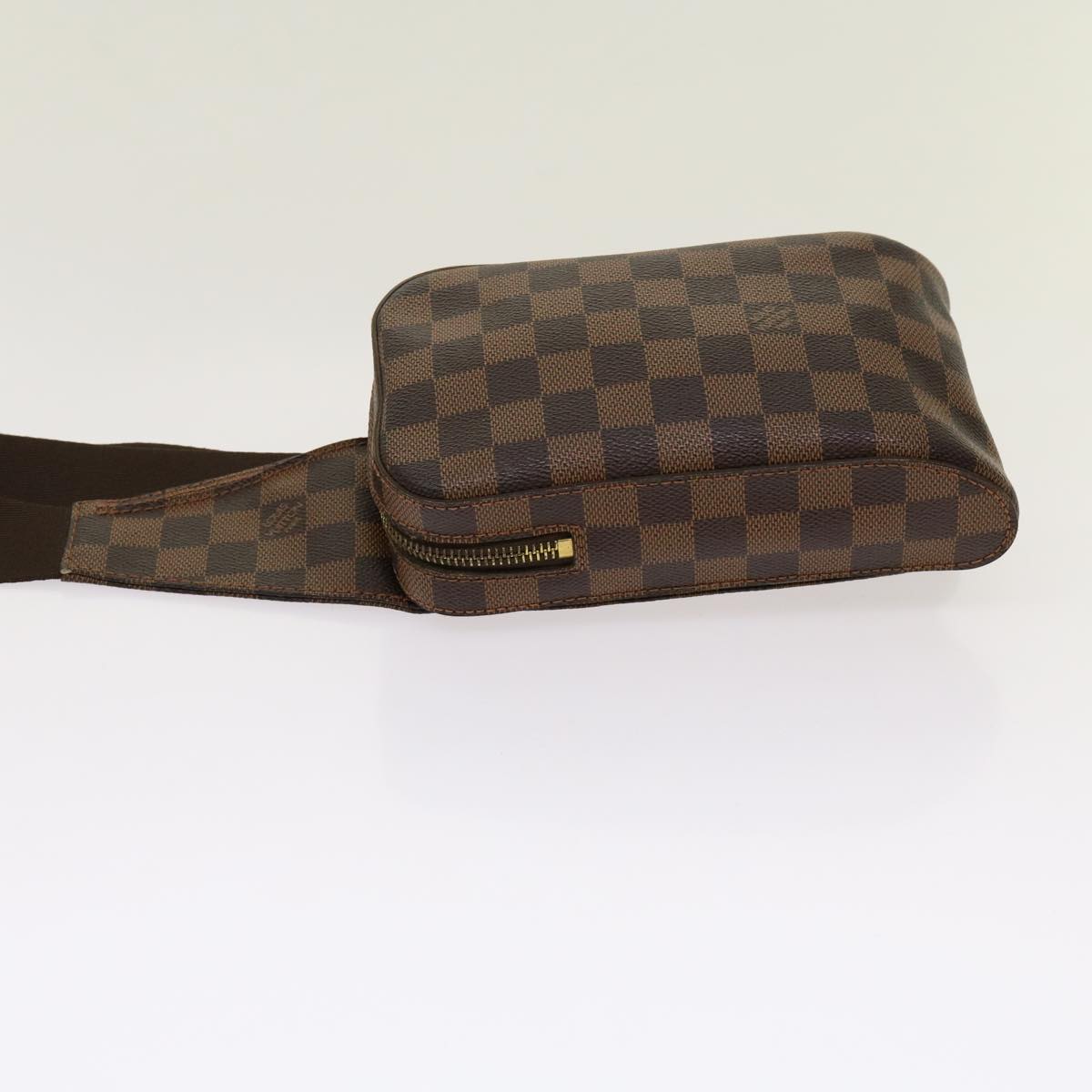 LOUIS VUITTON Damier Ebene Geronimos Shoulder Bag N51994 LV Auth 68821