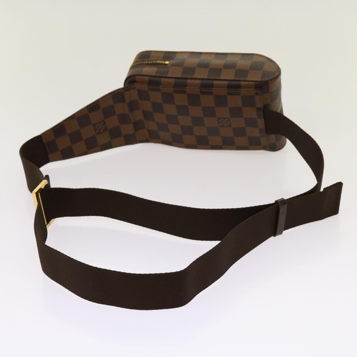 LOUIS VUITTON Damier Ebene Geronimos Shoulder Bag N51994 LV Auth 68821