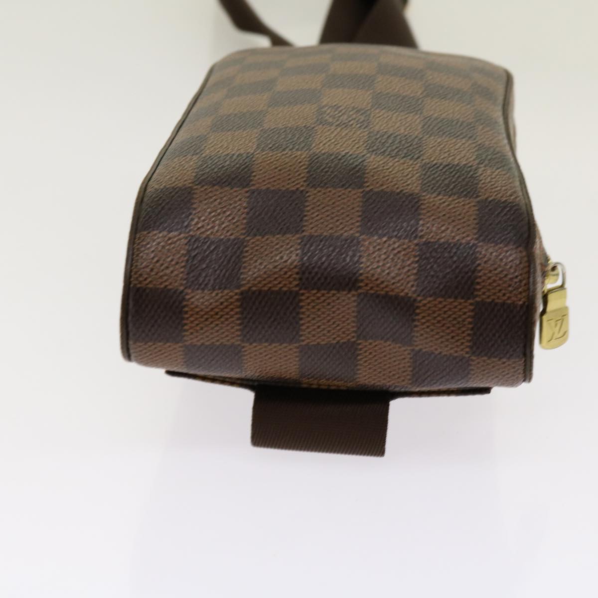 LOUIS VUITTON Damier Ebene Geronimos Shoulder Bag N51994 LV Auth 68821