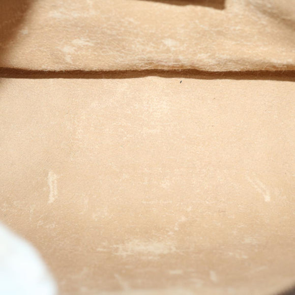 GUCCI GG Supreme Web Sherry Line Clutch Bag PVC Beige Red 89 01 033 Auth 68825