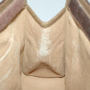 GUCCI GG Supreme Web Sherry Line Clutch Bag PVC Beige Red 89 01 033 Auth 68825-10