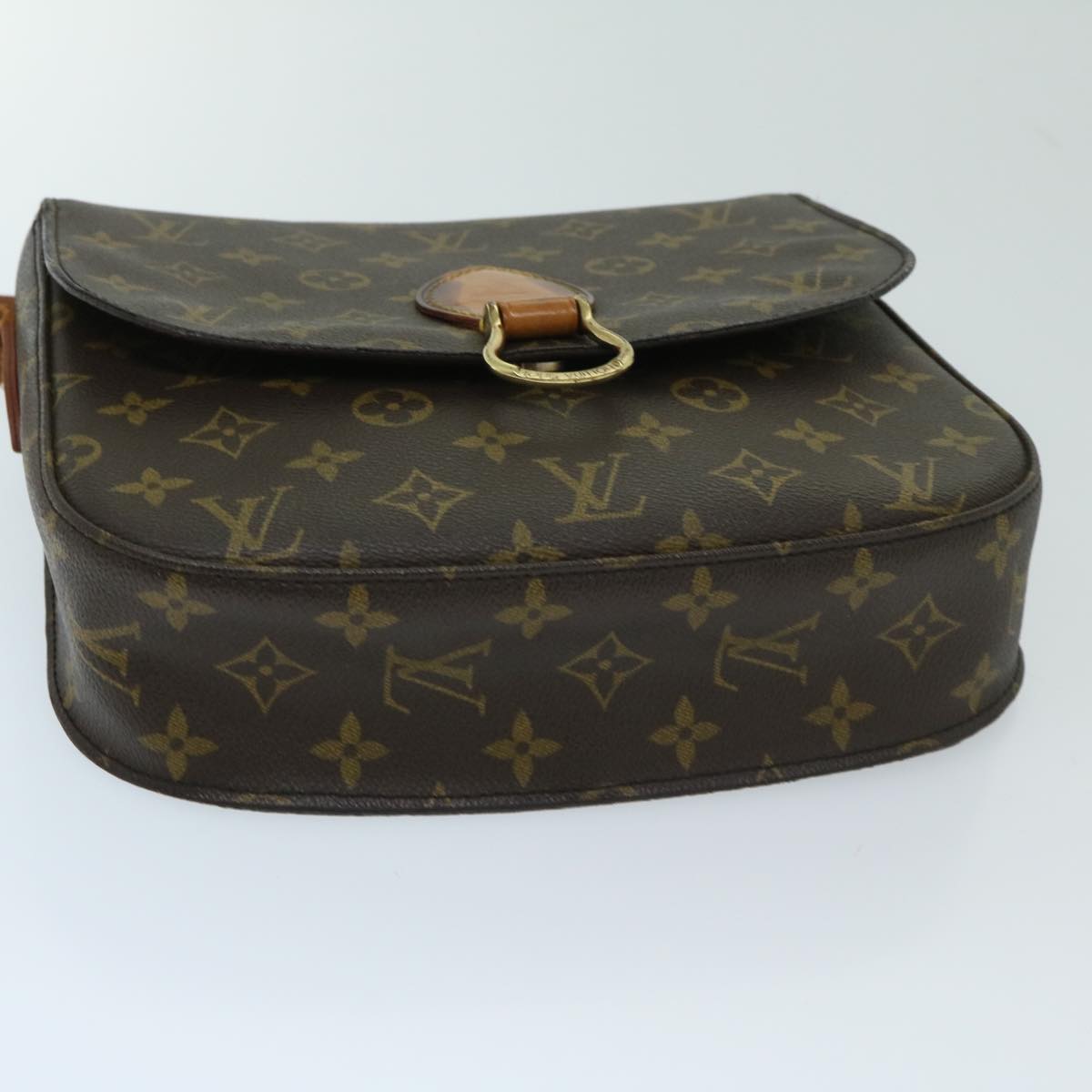 LOUIS VUITTON Monogram Saint Cloud GM Shoulder Bag M51242 LV Auth 68844