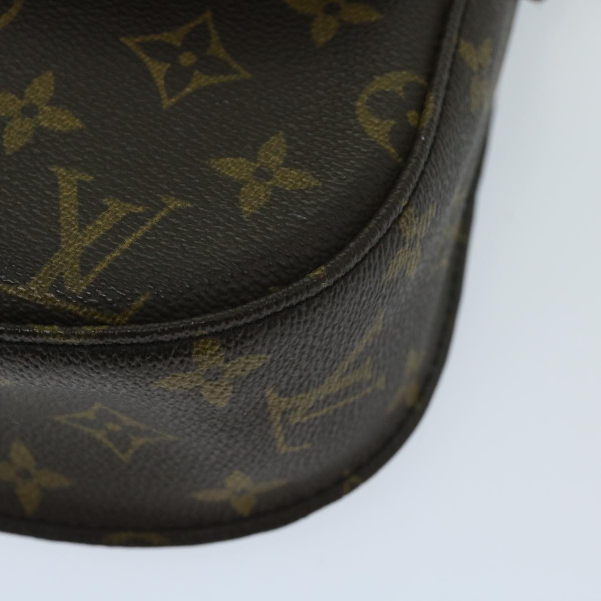 LOUIS VUITTON Monogram Saint Cloud GM Shoulder Bag M51242 LV Auth 68844