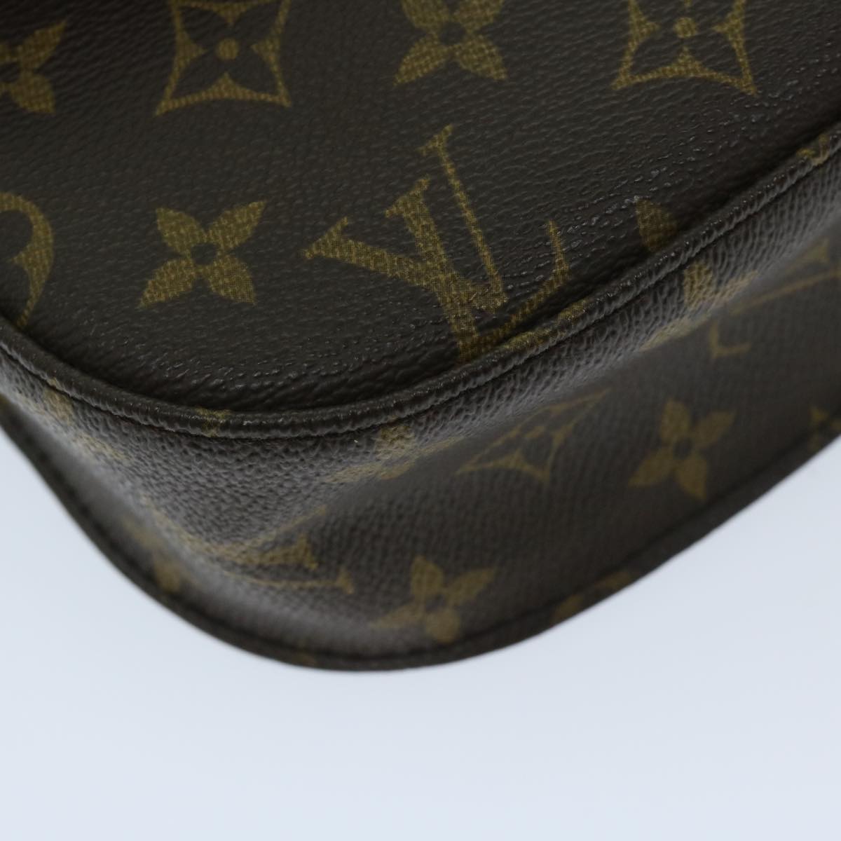 LOUIS VUITTON Monogram Saint Cloud GM Shoulder Bag M51242 LV Auth 68844