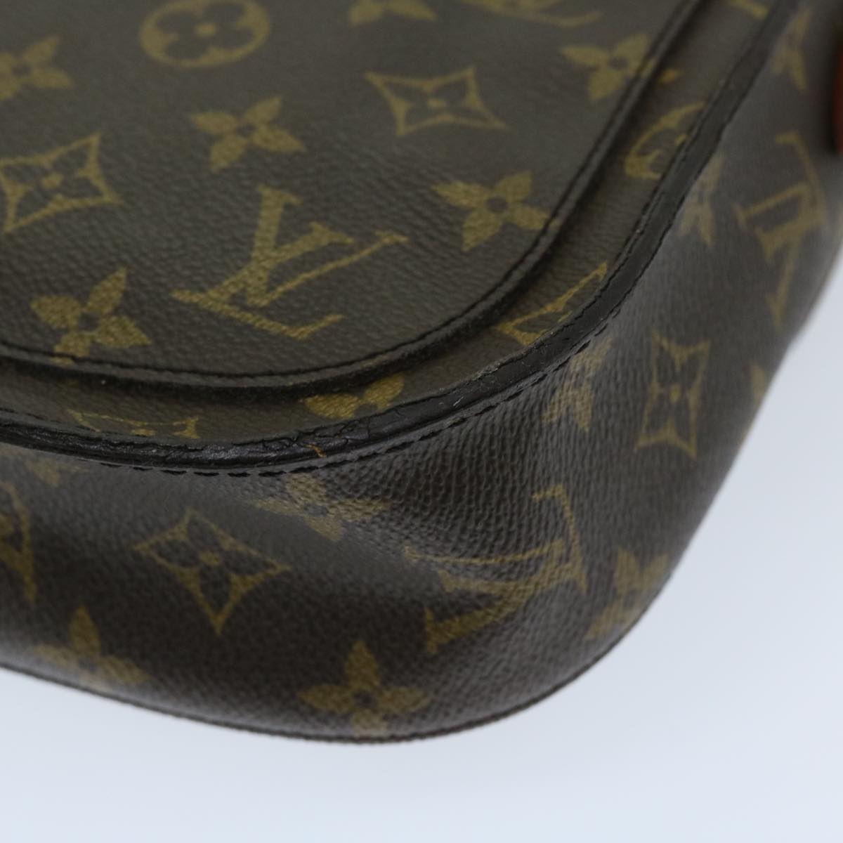 LOUIS VUITTON Monogram Saint Cloud GM Shoulder Bag M51242 LV Auth 68844