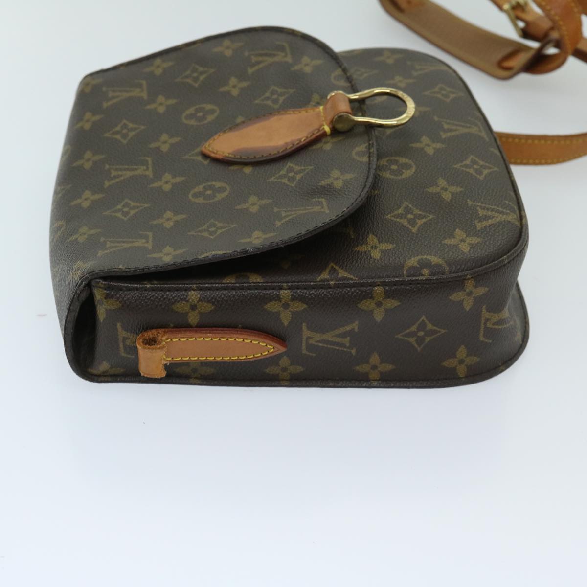 LOUIS VUITTON Monogram Saint Cloud GM Shoulder Bag M51242 LV Auth 68844