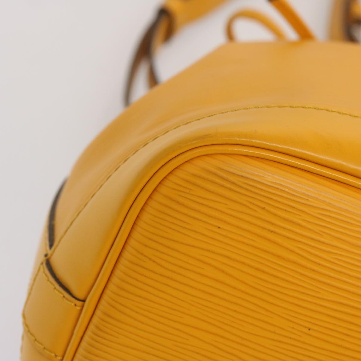 LOUIS VUITTON Epi Noe BB Shoulder Bag Yellow Citron M40848 LV Auth 68856