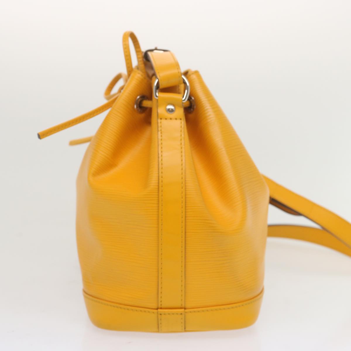 LOUIS VUITTON Epi Noe BB Shoulder Bag Yellow Citron M40848 LV Auth 68856