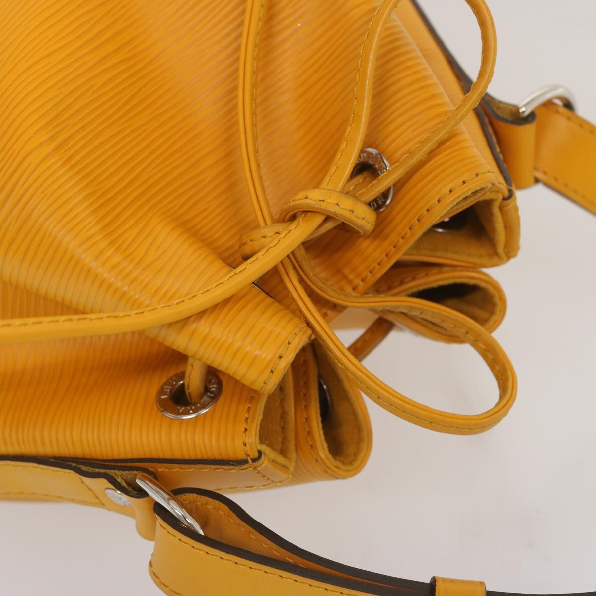 LOUIS VUITTON Epi Noe BB Shoulder Bag Yellow Citron M40848 LV Auth 68856