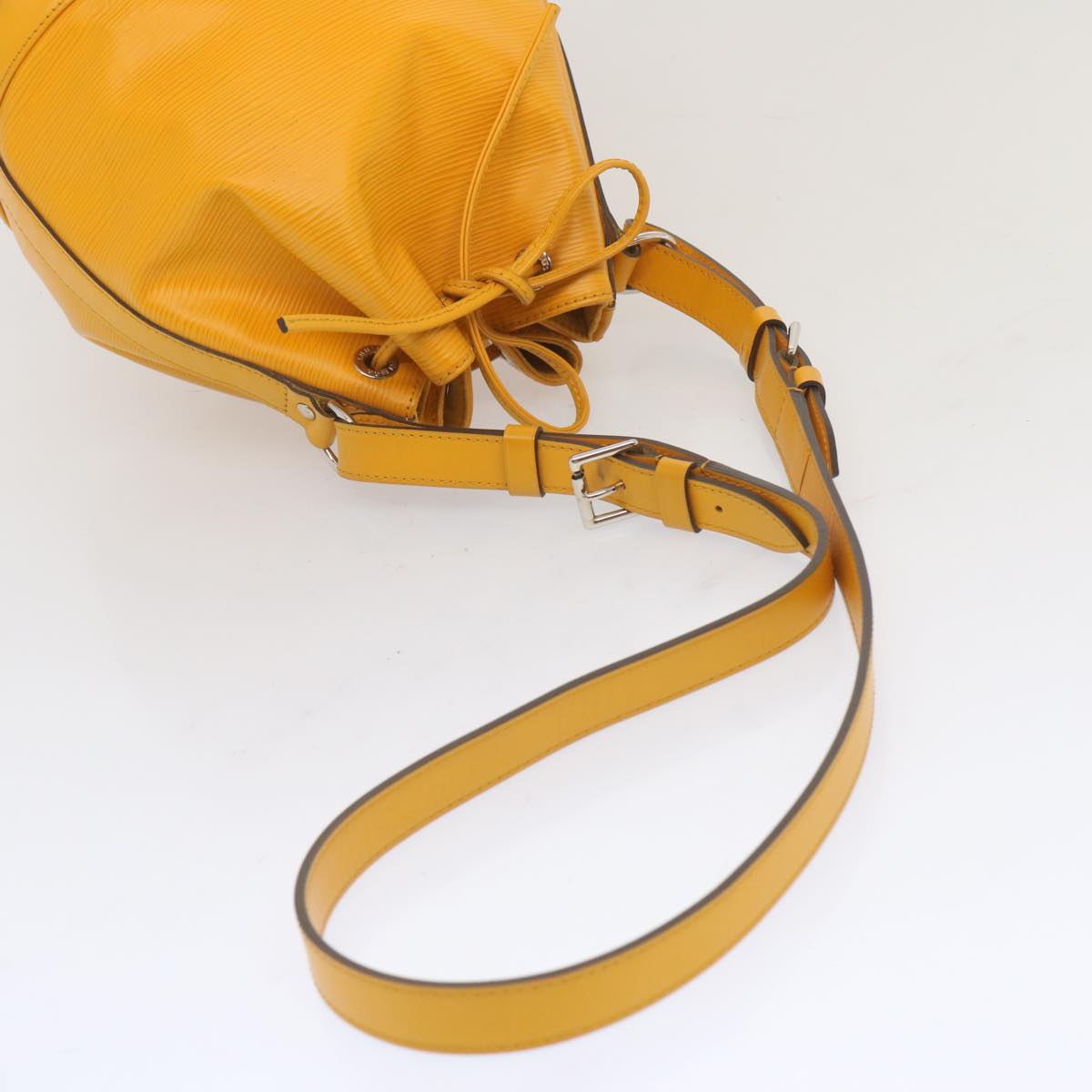 LOUIS VUITTON Epi Noe BB Shoulder Bag Yellow Citron M40848 LV Auth 68856