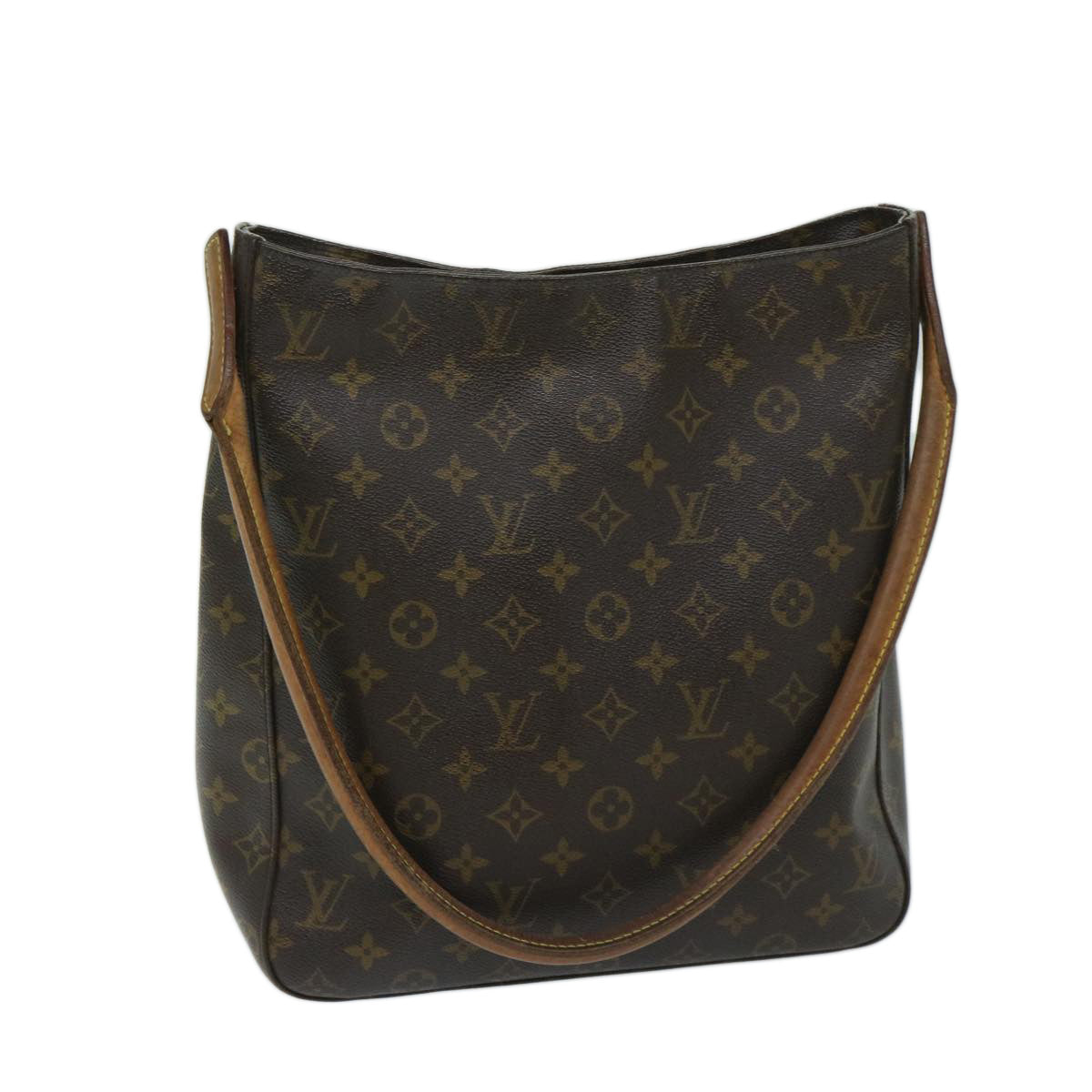 LOUIS VUITTON Monogram Looping GM Shoulder Bag M51145 LV Auth 68859