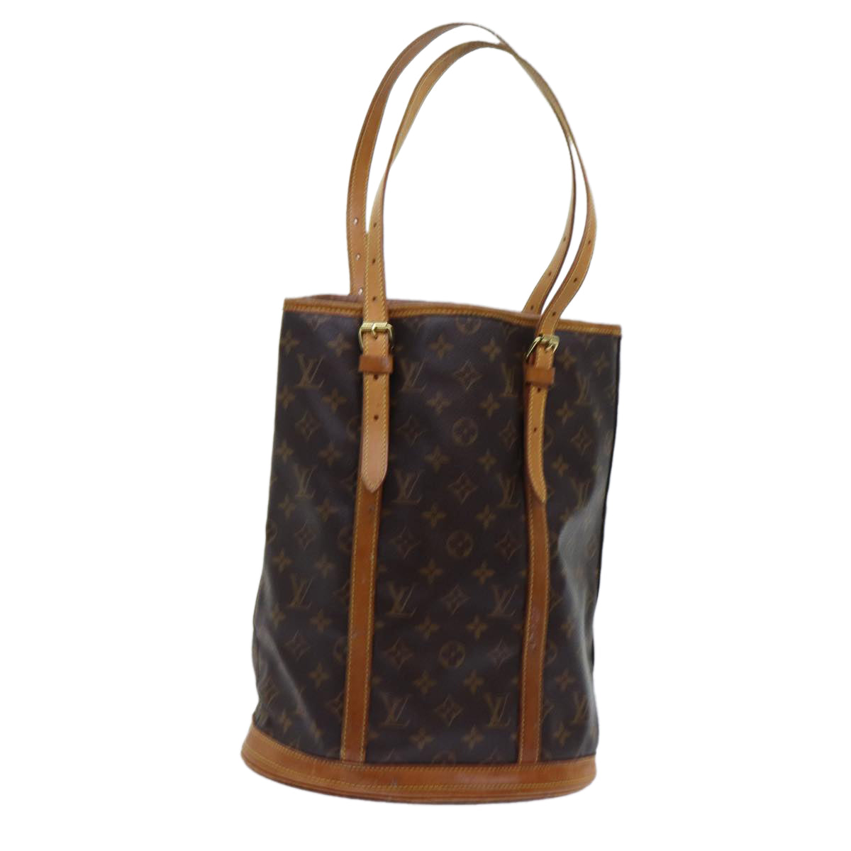 LOUIS VUITTON Monogram Bucket GM Shoulder Bag M42236 LV Auth 68863