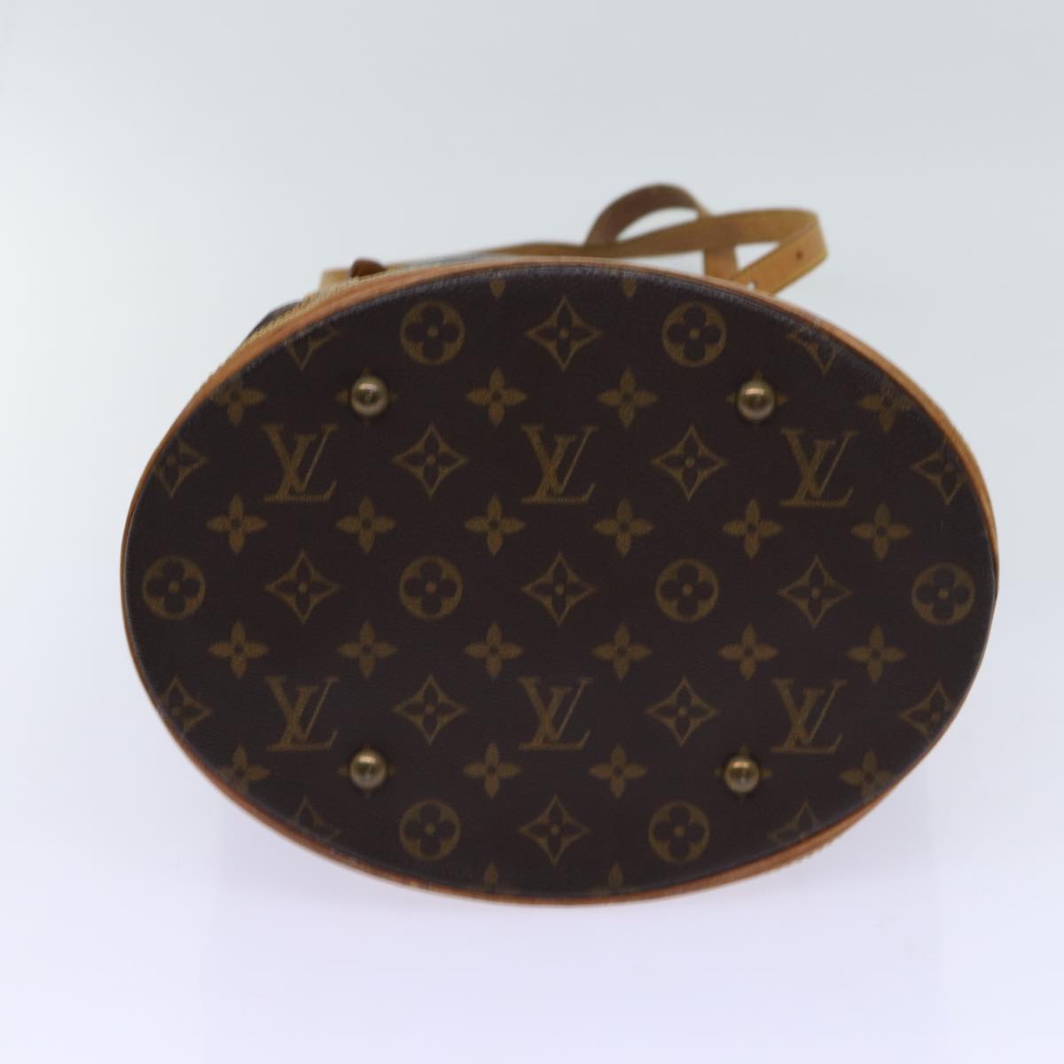 LOUIS VUITTON Monogram Bucket GM Shoulder Bag M42236 LV Auth 68863