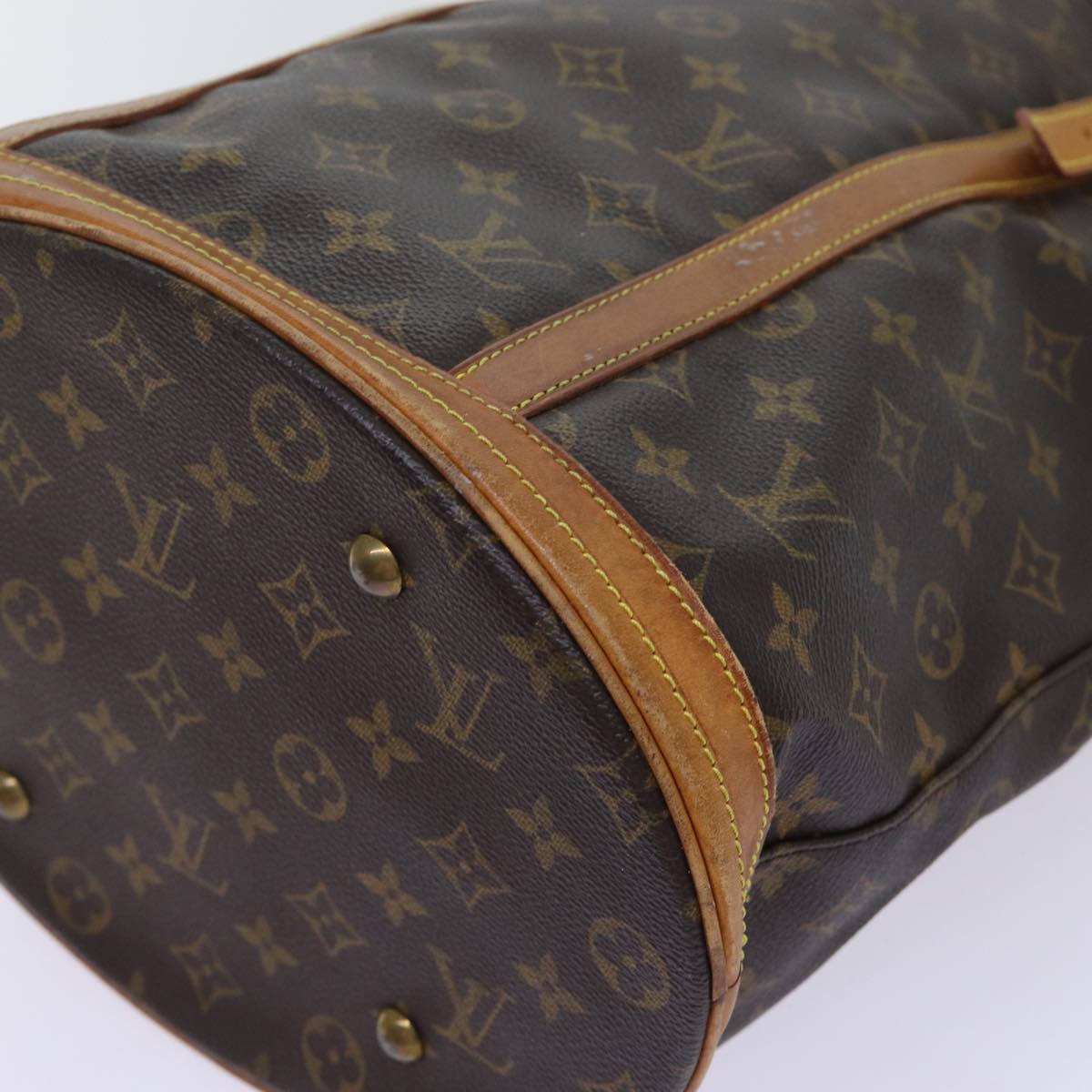 LOUIS VUITTON Monogram Bucket GM Shoulder Bag M42236 LV Auth 68863