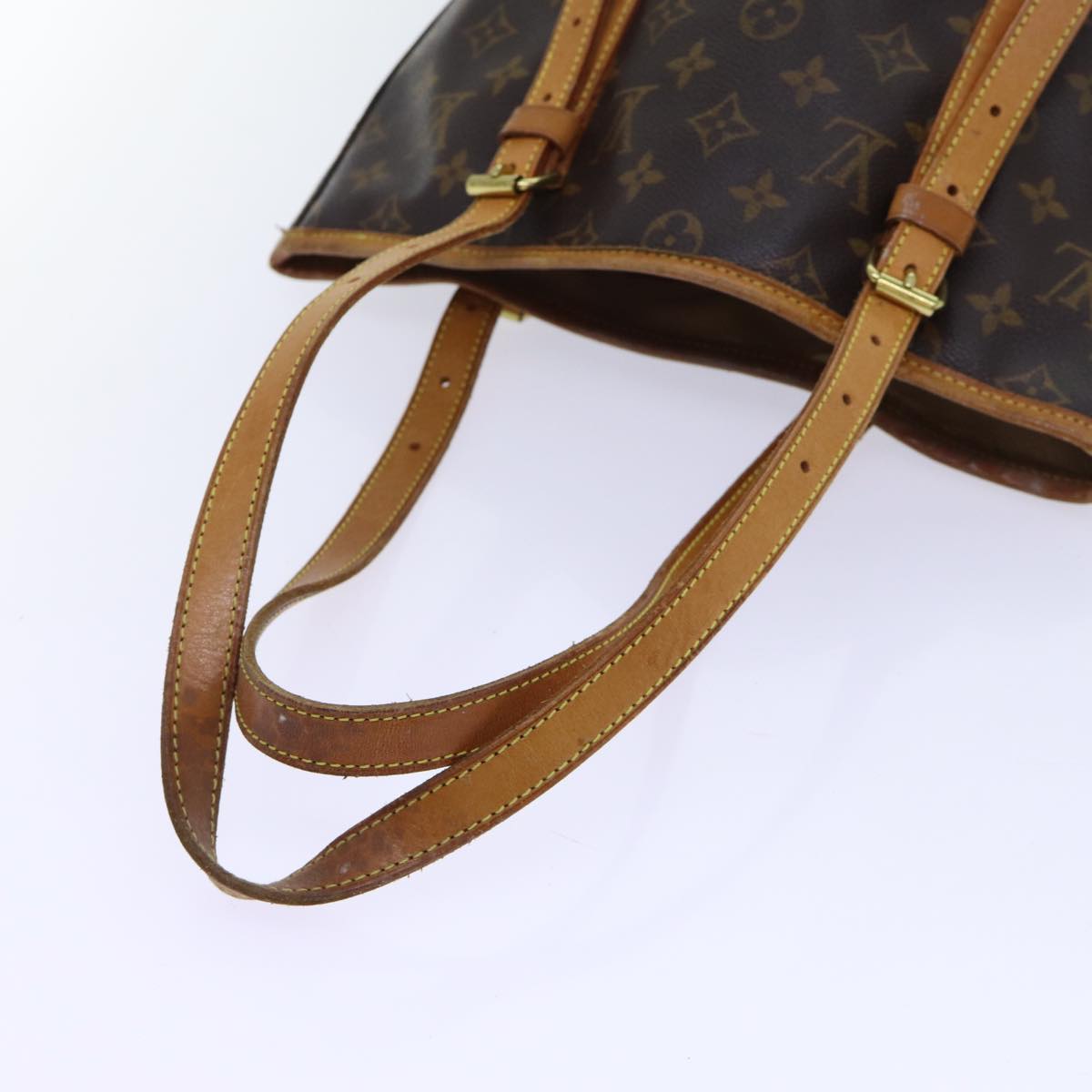 LOUIS VUITTON Monogram Bucket GM Shoulder Bag M42236 LV Auth 68863