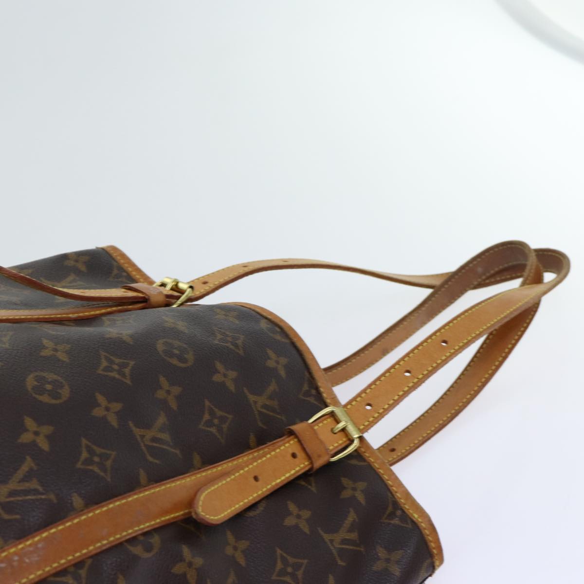 LOUIS VUITTON Monogram Bucket GM Shoulder Bag M42236 LV Auth 68863