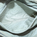 PRADA Hand Bag Nylon Gray Auth 68871-22