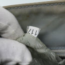PRADA Hand Bag Nylon Gray Auth 68871-12