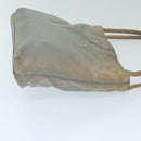 PRADA Hand Bag Nylon Gray Auth 68871-3