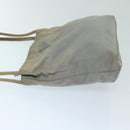 PRADA Hand Bag Nylon Gray Auth 68871-4