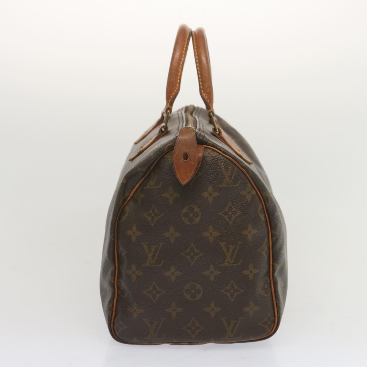 LOUIS VUITTON Monogram Speedy 30 Hand Bag M41526 LV Auth 68877