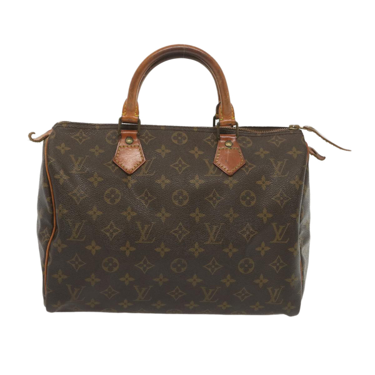 LOUIS VUITTON Monogram Speedy 30 Hand Bag M41526 LV Auth 68879