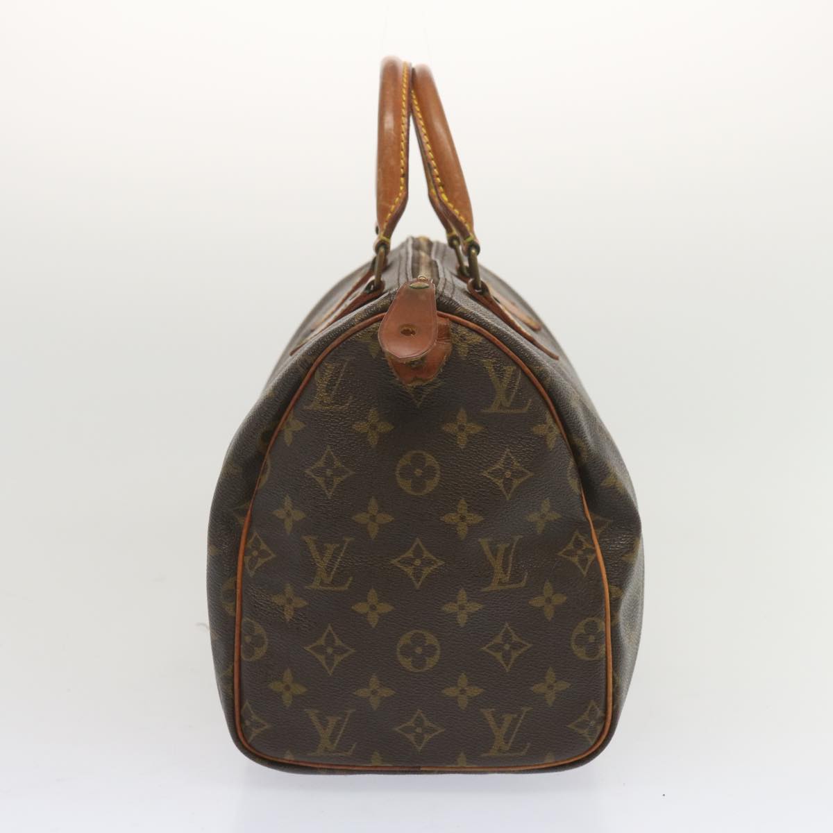 LOUIS VUITTON Monogram Speedy 30 Hand Bag M41526 LV Auth 68879