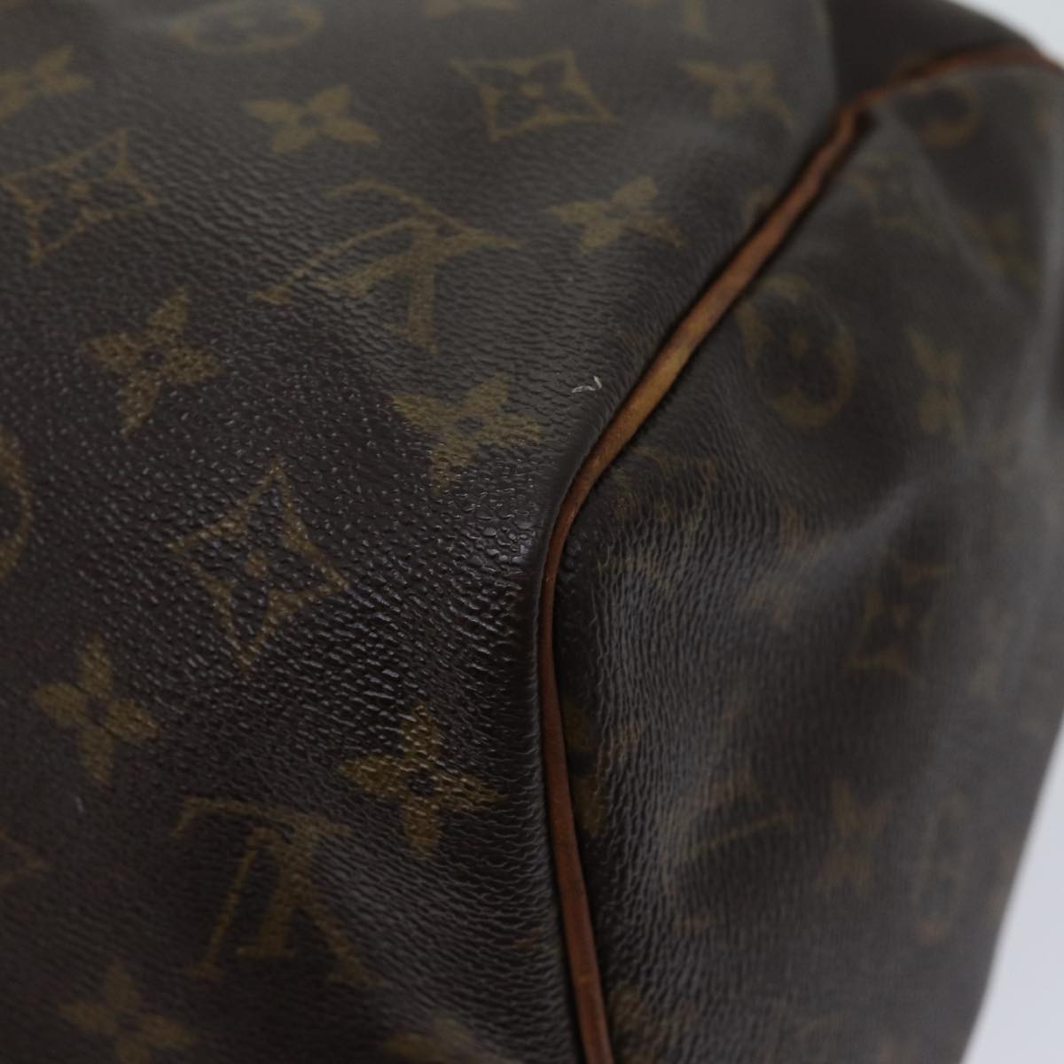 LOUIS VUITTON Monogram Speedy 30 Hand Bag M41526 LV Auth 68880