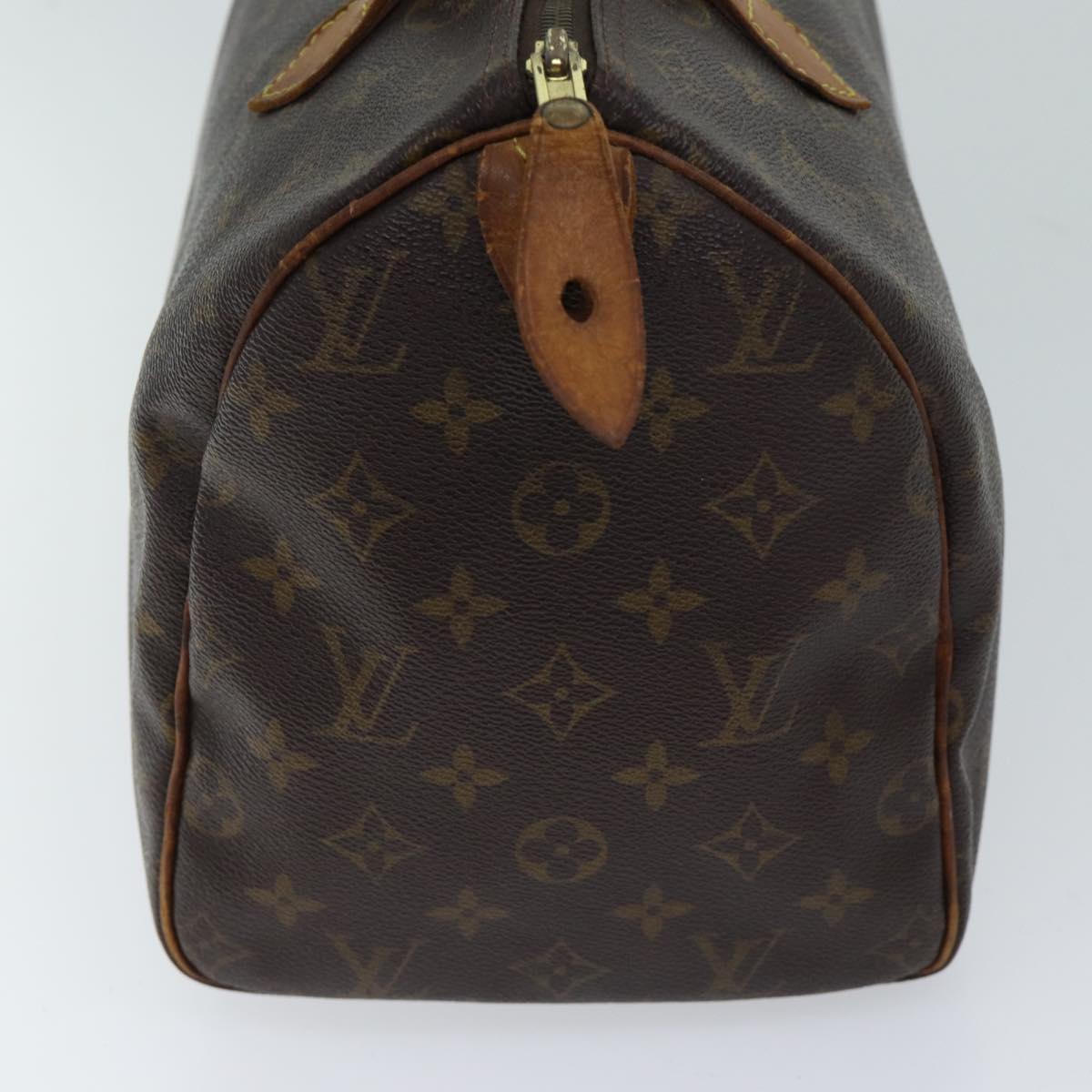 LOUIS VUITTON Monogram Speedy 30 Hand Bag M41526 LV Auth 68880