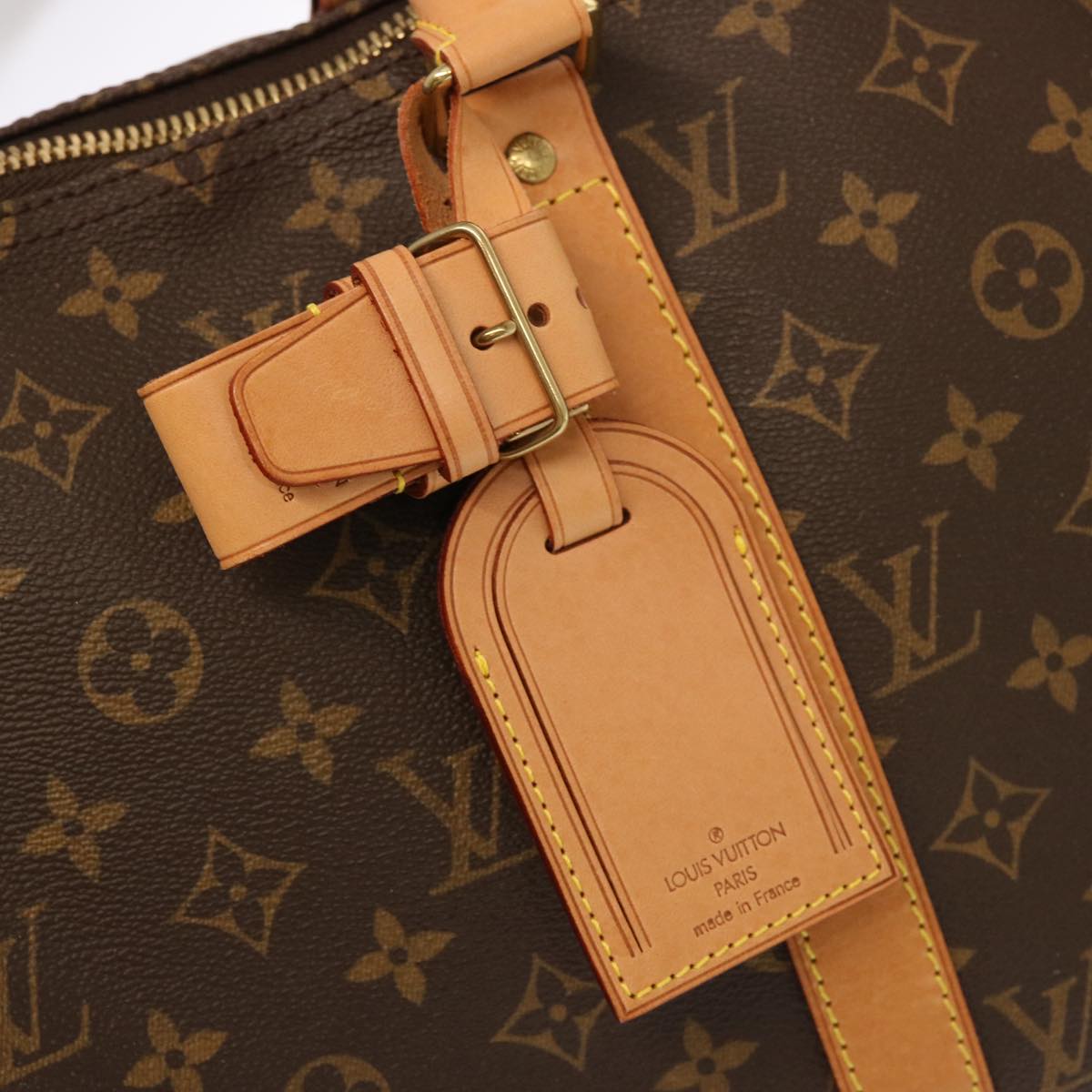 LOUIS VUITTON Monogram Keepall 50 Boston Bag M41426 LV Auth 68881