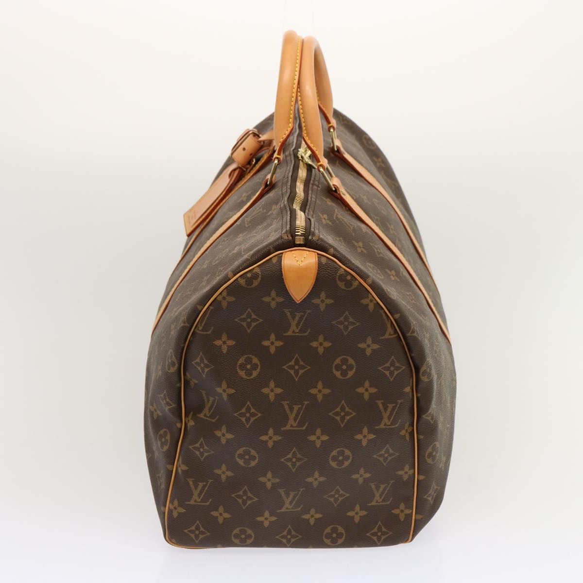 LOUIS VUITTON Monogram Keepall 50 Boston Bag M41426 LV Auth 68881