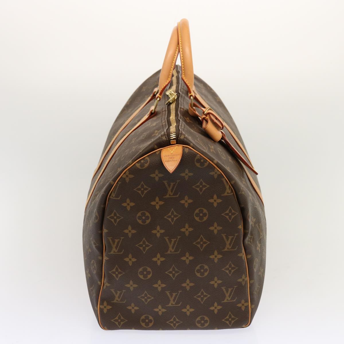 LOUIS VUITTON Monogram Keepall 50 Boston Bag M41426 LV Auth 68881