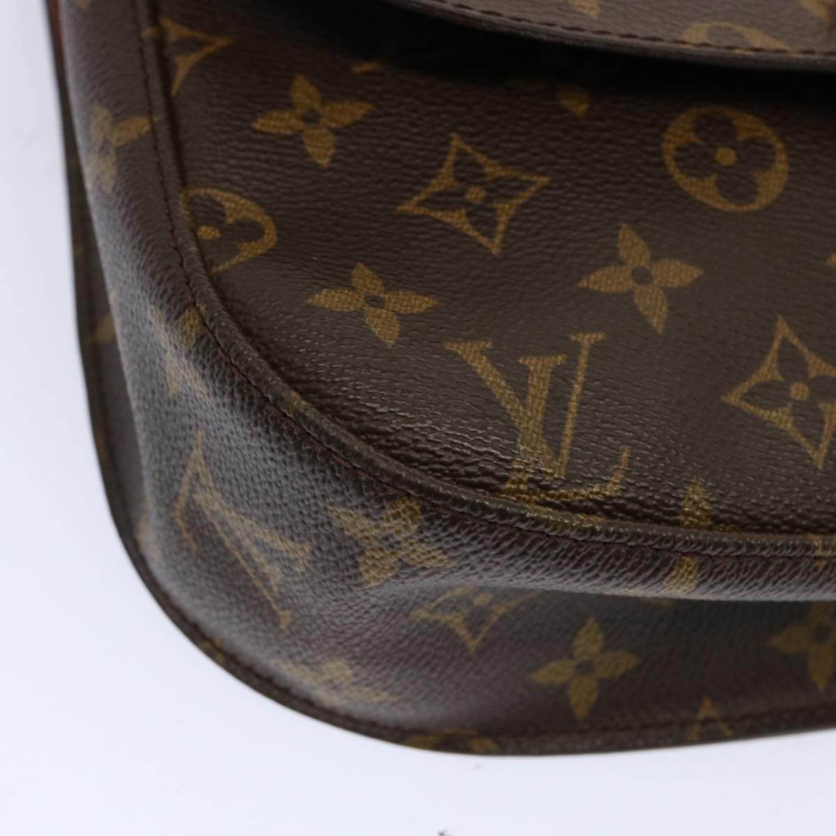 LOUIS VUITTON Monogram Saint Cloud GM Shoulder Bag M51242 LV Auth 68894