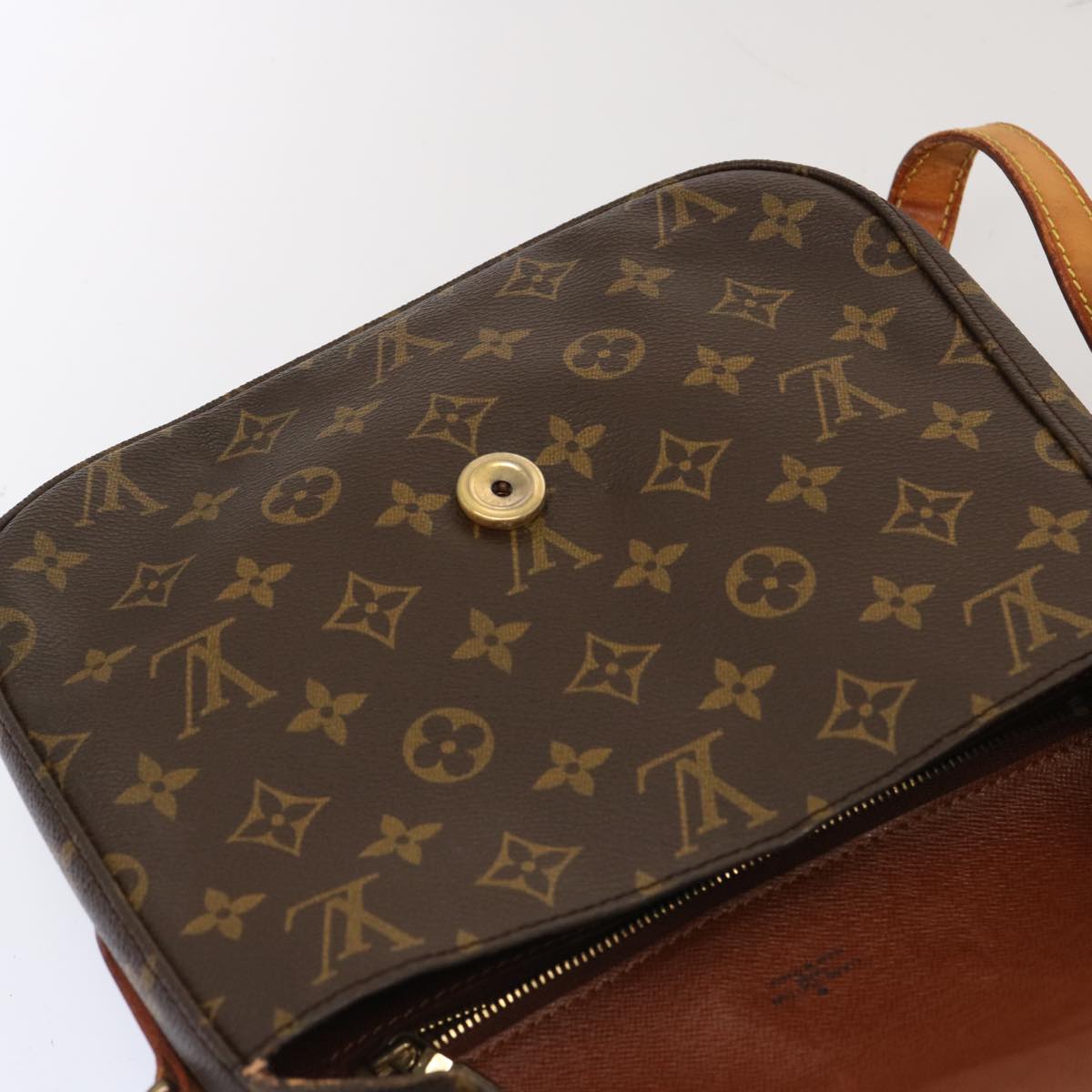 LOUIS VUITTON Monogram Saint Cloud GM Shoulder Bag M51242 LV Auth 68894