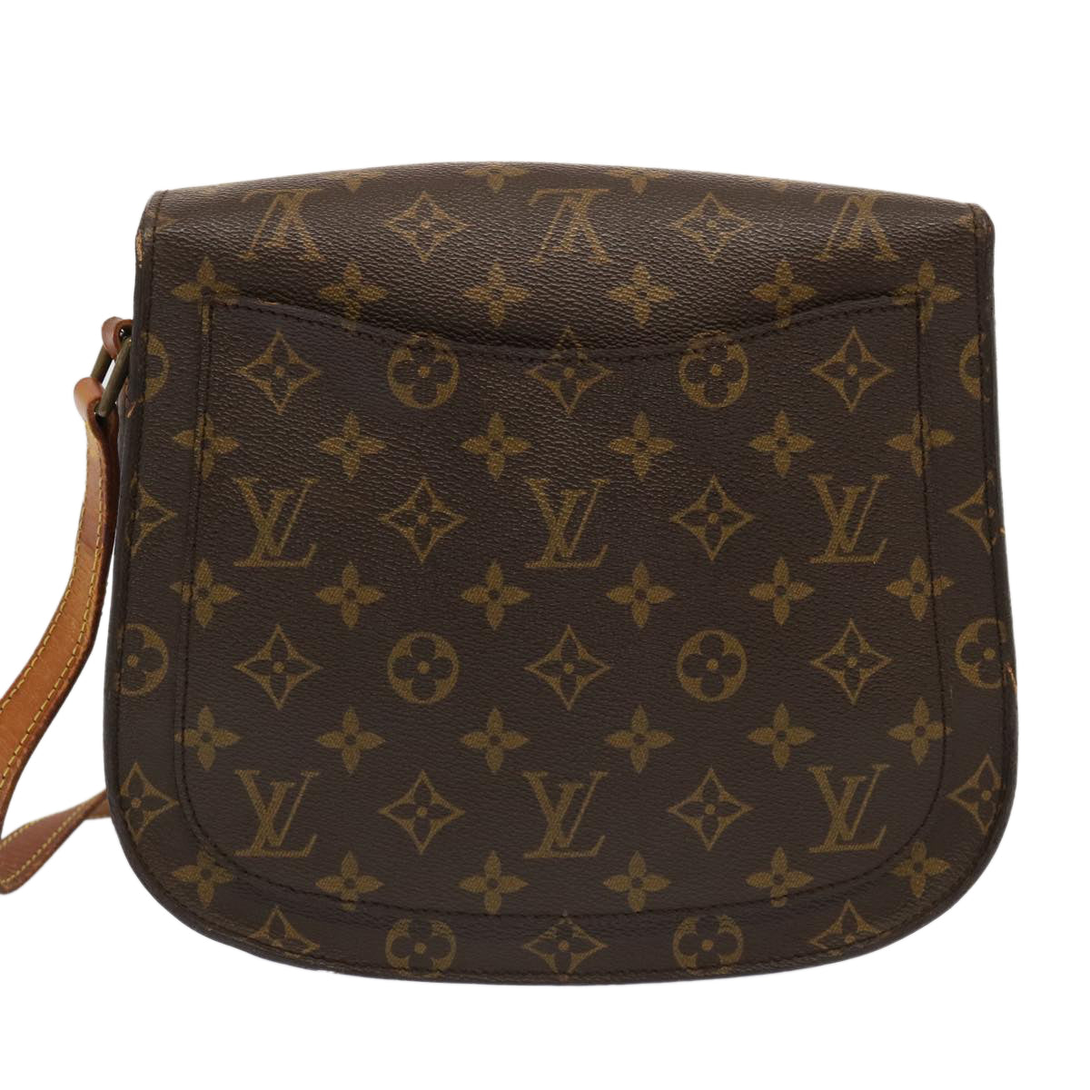 LOUIS VUITTON Monogram Saint Cloud GM Shoulder Bag M51242 LV Auth 68894