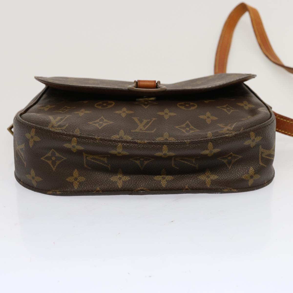 LOUIS VUITTON Monogram Saint Cloud GM Shoulder Bag M51242 LV Auth 68894