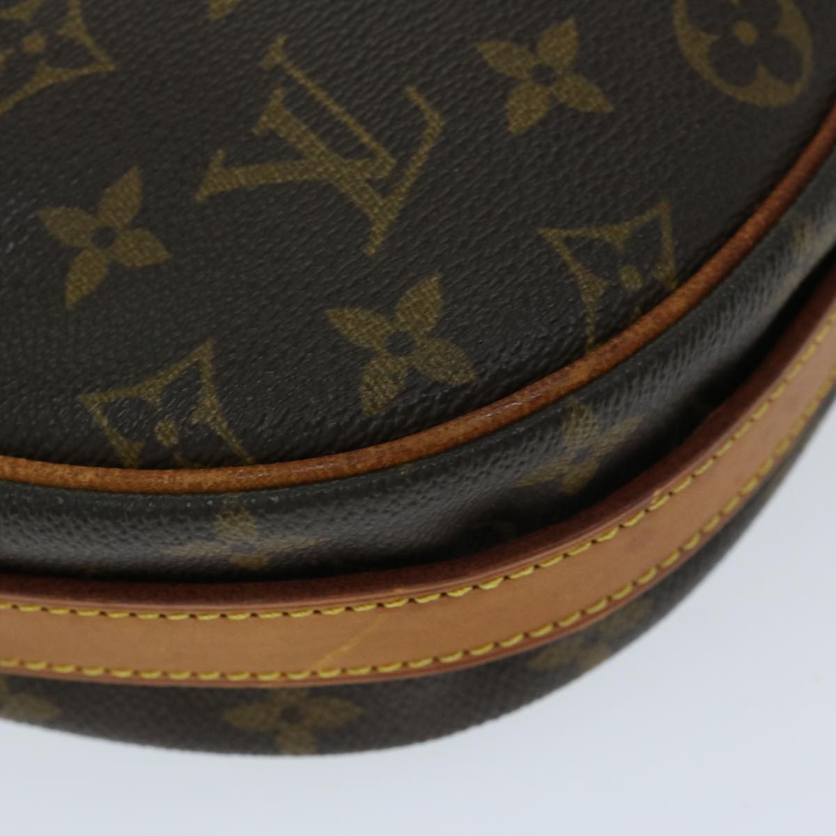 LOUIS VUITTON Monogram Jeune Fille GM Shoulder Bag M51225 LV Auth 68895