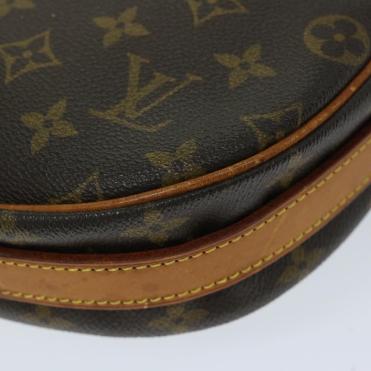 LOUIS VUITTON Monogram Jeune Fille GM Shoulder Bag M51225 LV Auth 68895