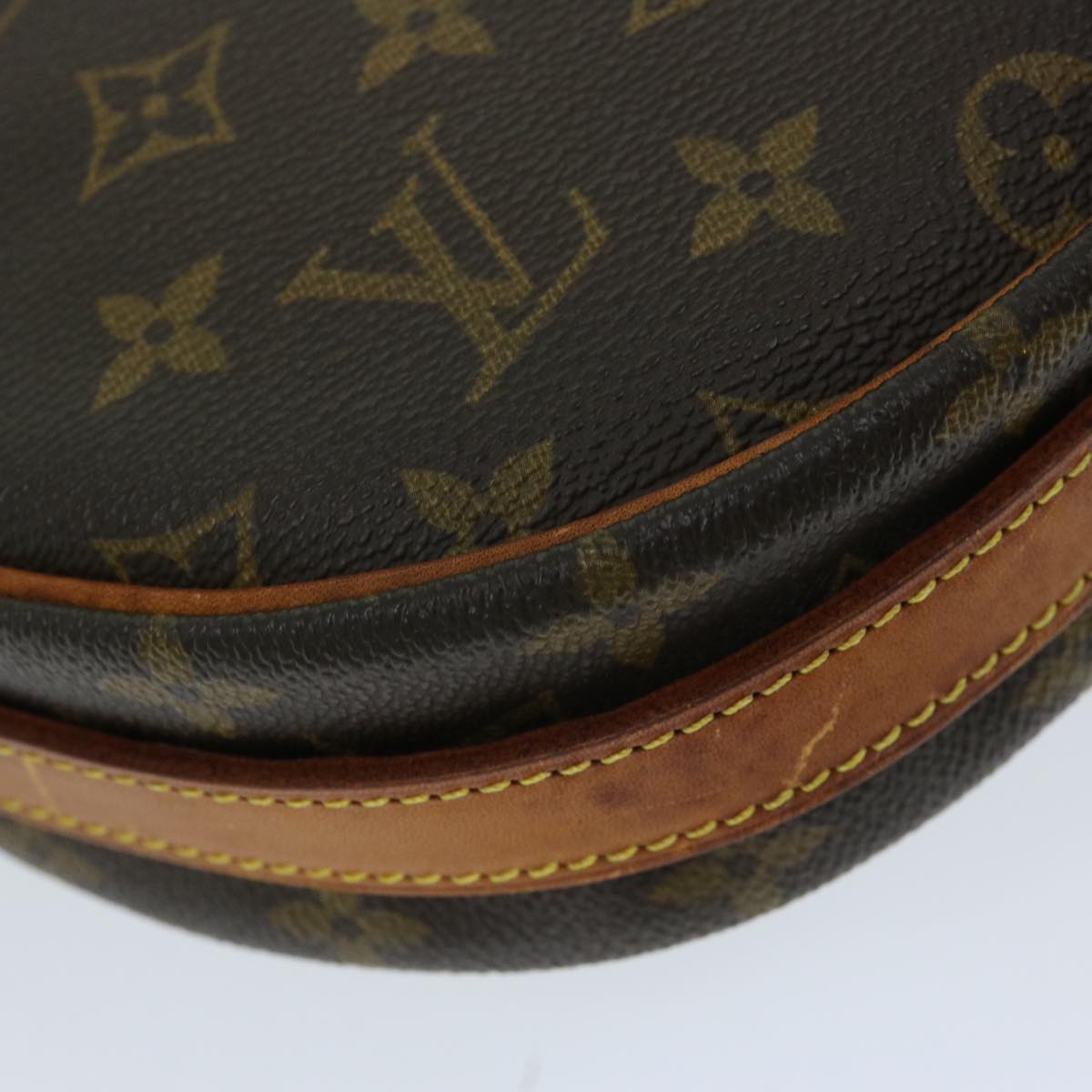 LOUIS VUITTON Monogram Jeune Fille GM Shoulder Bag M51225 LV Auth 68895