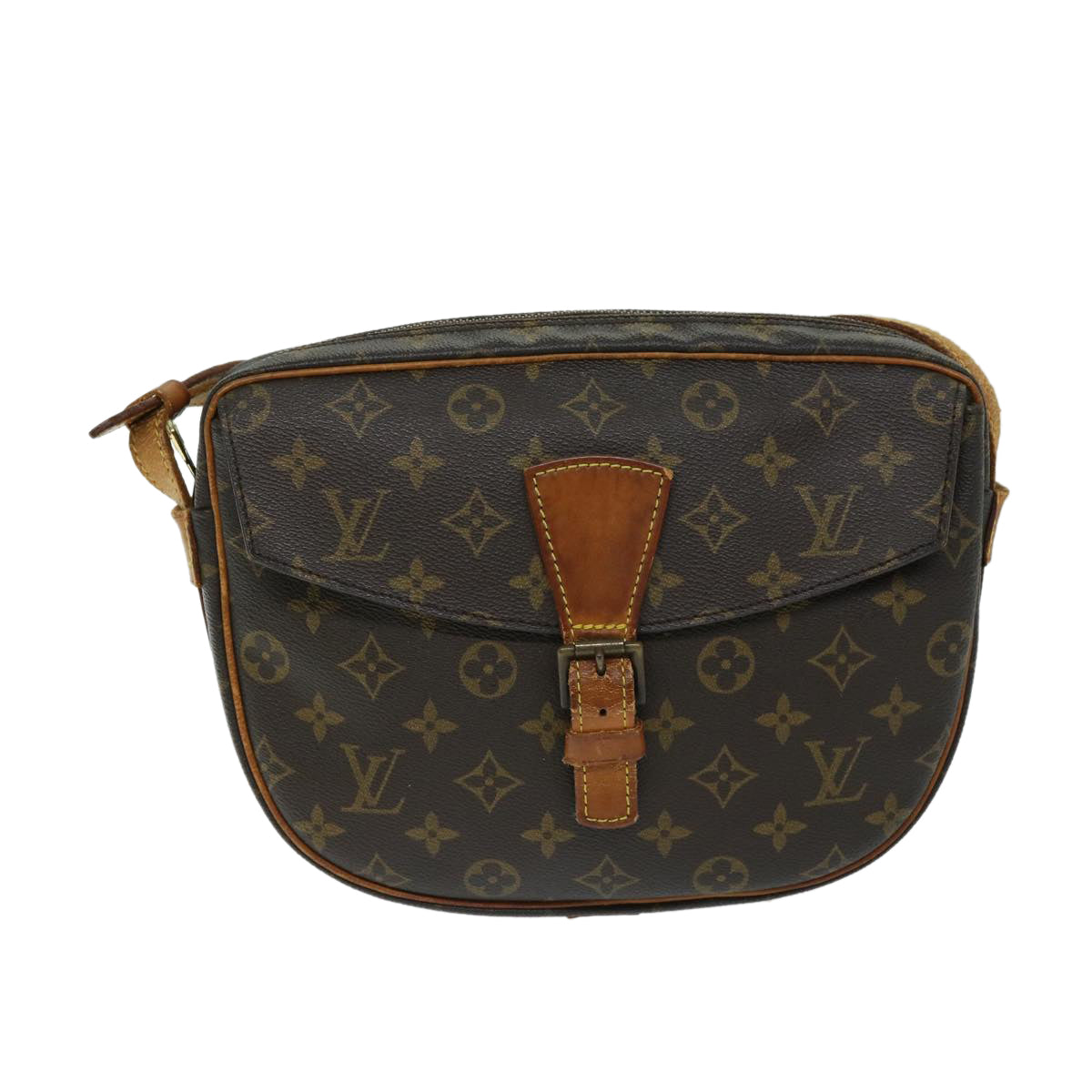 LOUIS VUITTON Monogram Jeune Fille GM Shoulder Bag M51225 LV Auth 68895