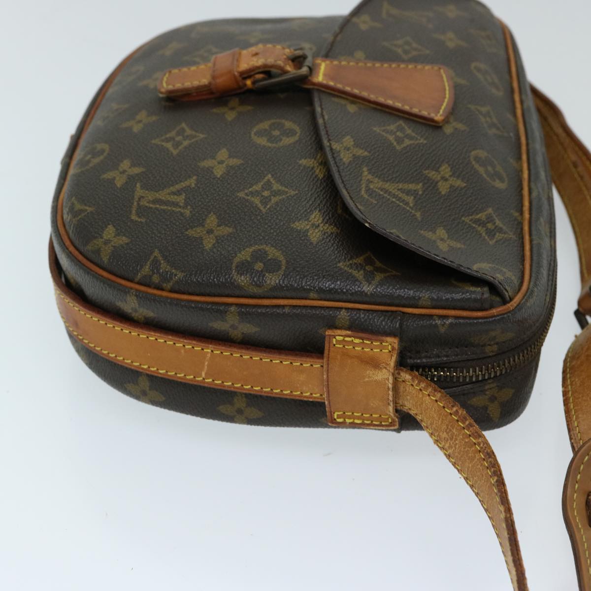 LOUIS VUITTON Monogram Jeune Fille GM Shoulder Bag M51225 LV Auth 68895