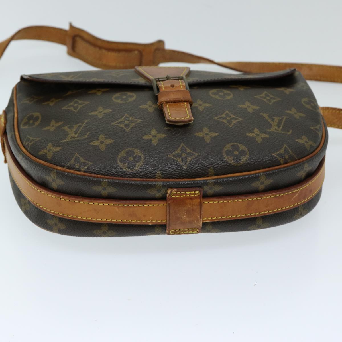 LOUIS VUITTON Monogram Jeune Fille GM Shoulder Bag M51225 LV Auth 68895