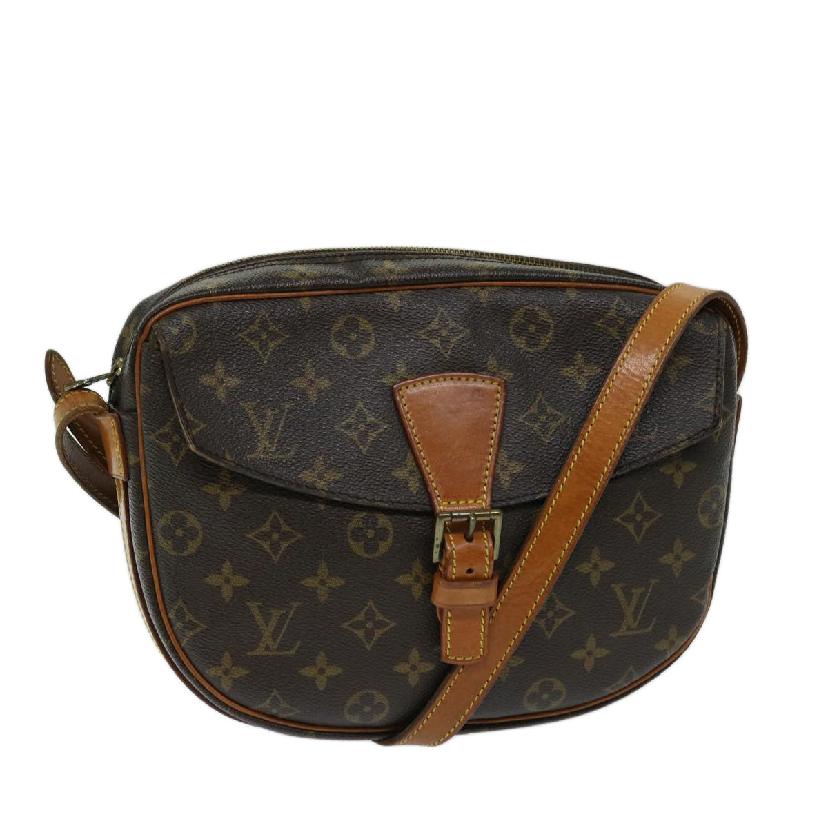 LOUIS VUITTON Monogram Jeune Fille GM Shoulder Bag M51225 LV Auth 68898