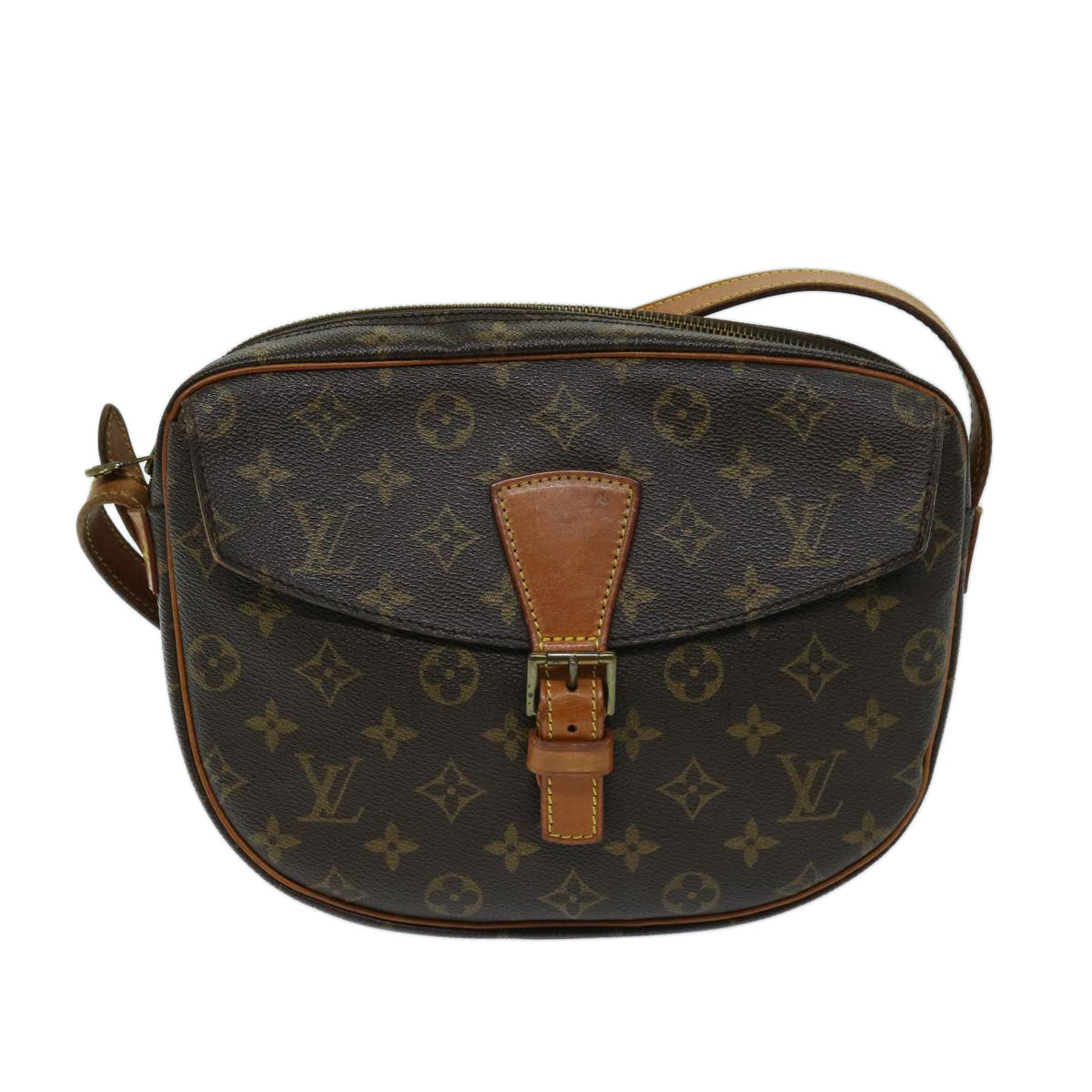 LOUIS VUITTON Monogram Jeune Fille GM Shoulder Bag M51225 LV Auth 68898