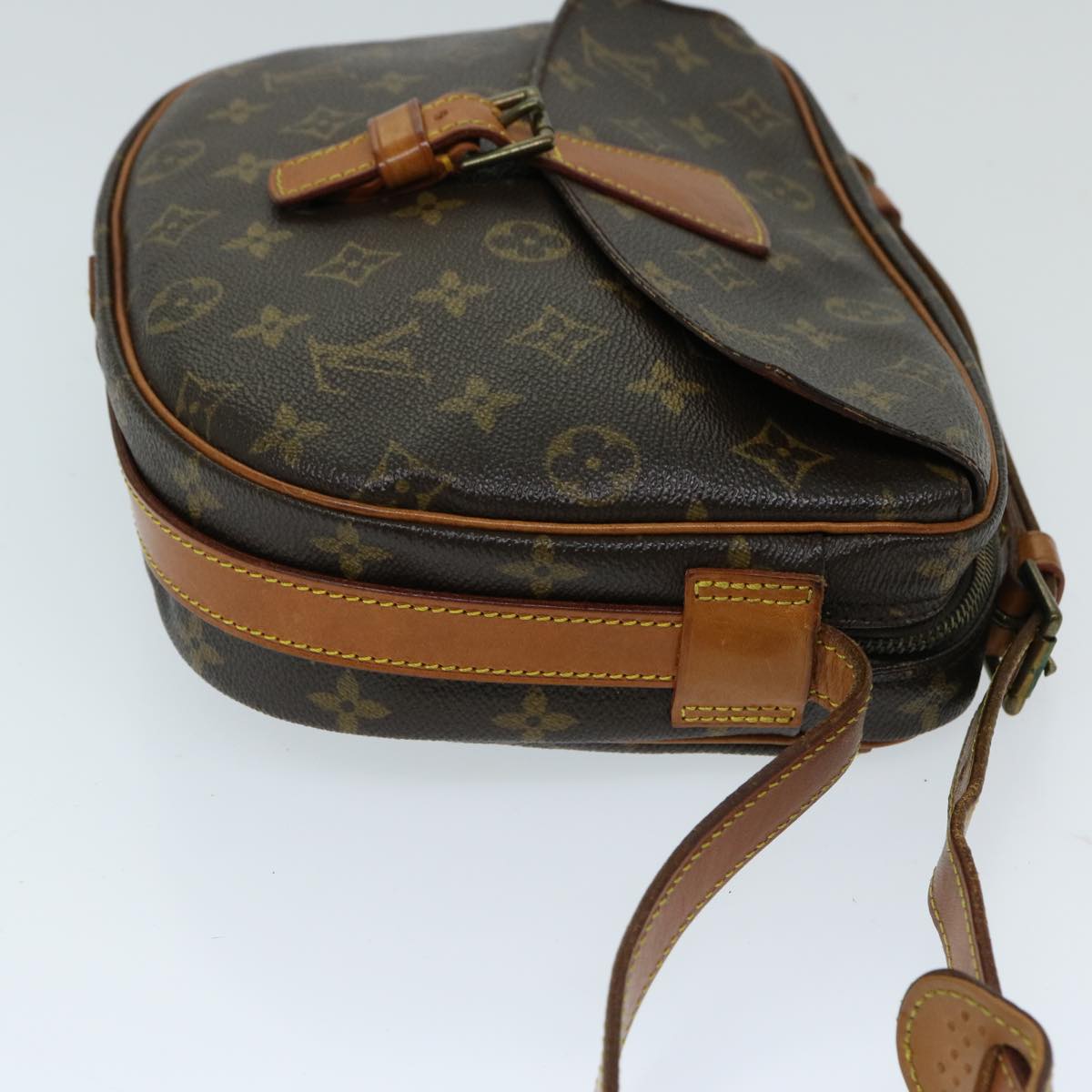 LOUIS VUITTON Monogram Jeune Fille GM Shoulder Bag M51225 LV Auth 68898