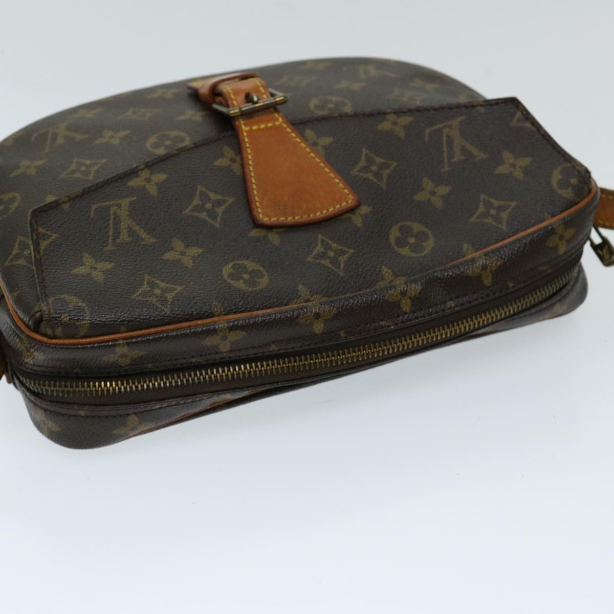 LOUIS VUITTON Monogram Jeune Fille GM Shoulder Bag M51225 LV Auth 68898