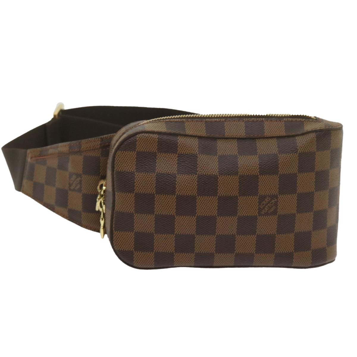 LOUIS VUITTON Damier Ebene Geronimos Shoulder Bag N51994 LV Auth 68901A