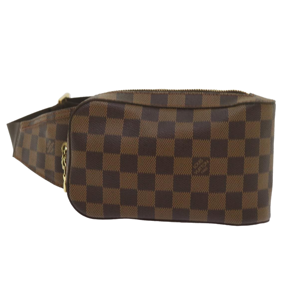 LOUIS VUITTON Damier Ebene Geronimos Shoulder Bag N51994 LV Auth 68901A